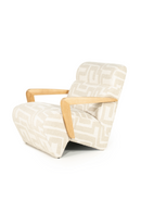 Printed Fabric Lounge Armchair | Eleonora Olek | Oroatrade.com