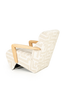 Printed Fabric Lounge Armchair | Eleonora Olek | Oroatrade.com