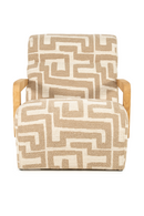 Printed Fabric Lounge Armchair | Eleonora Olek | Oroatrade.com