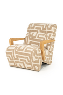 Printed Fabric Lounge Armchair | Eleonora Olek | Oroatrade.com