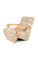 Printed Fabric Lounge Armchair | Eleonora Olek | Oroatrade.com