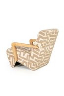 Printed Fabric Lounge Armchair | Eleonora Olek | Oroatrade.com