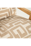 Printed Fabric Lounge Armchair | Eleonora Olek | Oroatrade.com