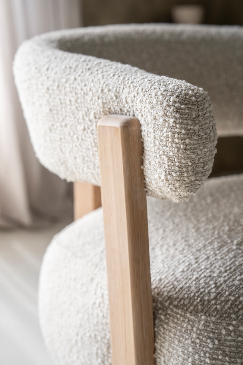 Curved Back Lounge Armchair | Eleonora Lola | Oroatrade.com