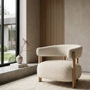 Curved Back Lounge Armchair | Eleonora Lola
