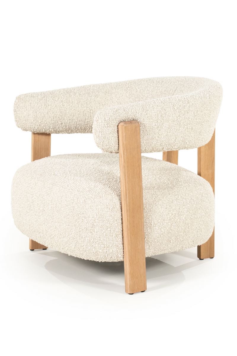 Curved Back Lounge Armchair | Eleonora Lola | Oroatrade.com