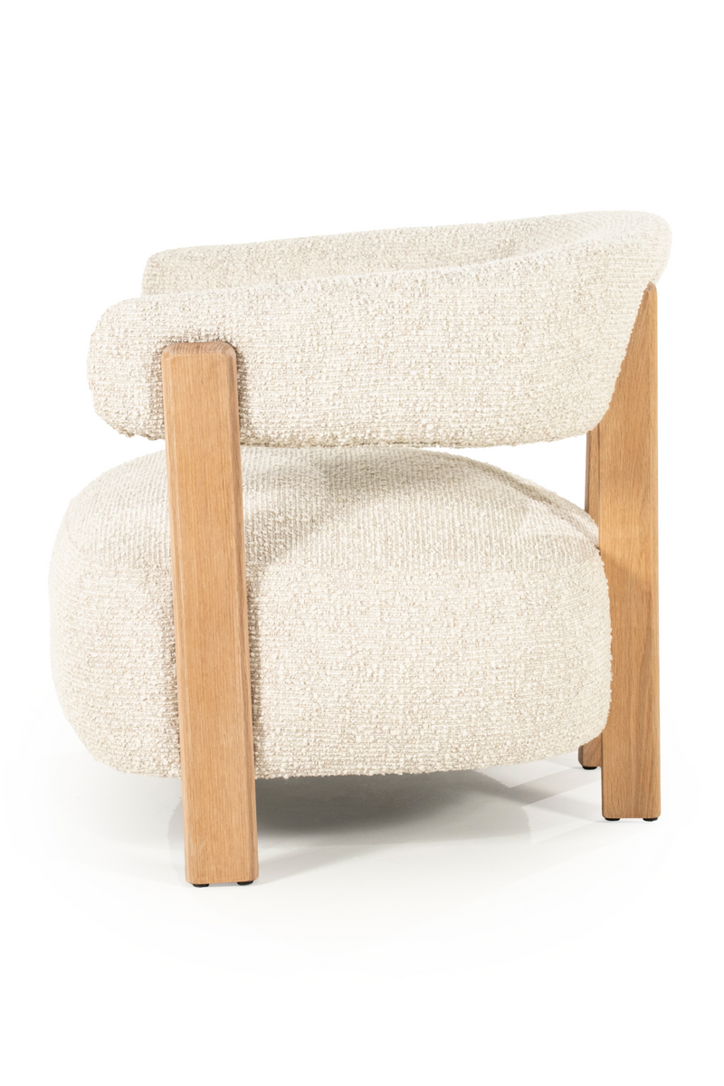 Curved Back Lounge Armchair | Eleonora Lola | Oroatrade.com