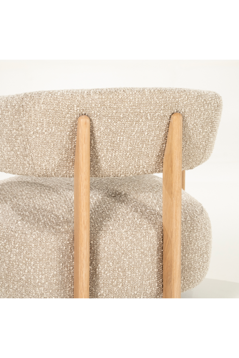 Curved Back Lounge Armchair | Eleonora Lola | Oroatrade.com