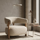 Curved Back Lounge Armchair | Eleonora Lola