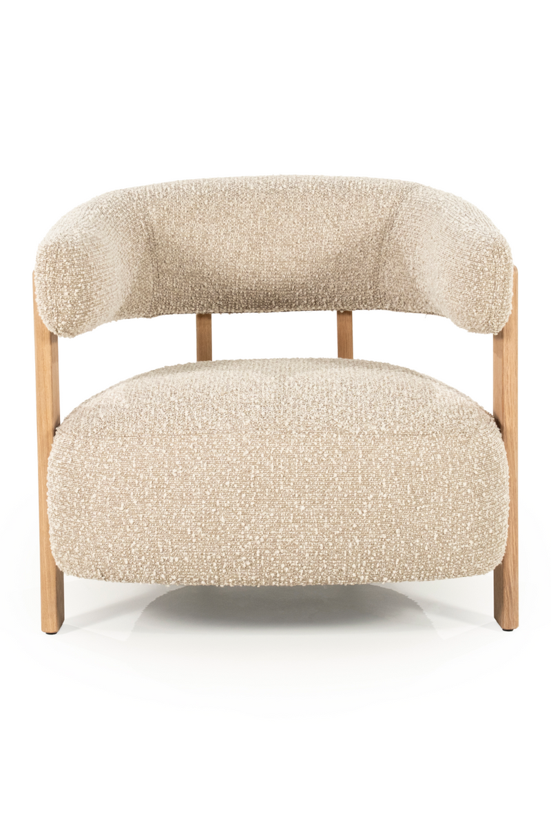 Curved Back Lounge Armchair | Eleonora Lola | Oroatrade.com