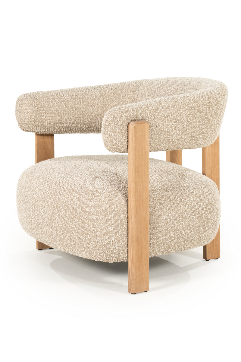 Curved Back Lounge Armchair | Eleonora Lola | Oroatrade.com