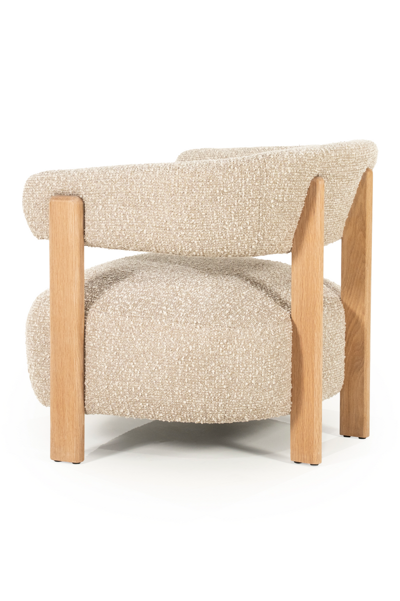 Curved Back Lounge Armchair | Eleonora Lola | Oroatrade.com