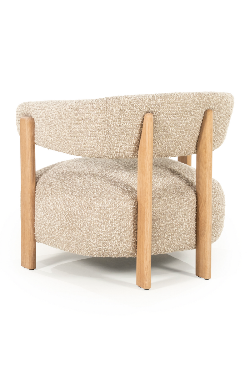 Curved Back Lounge Armchair | Eleonora Lola | Oroatrade.com