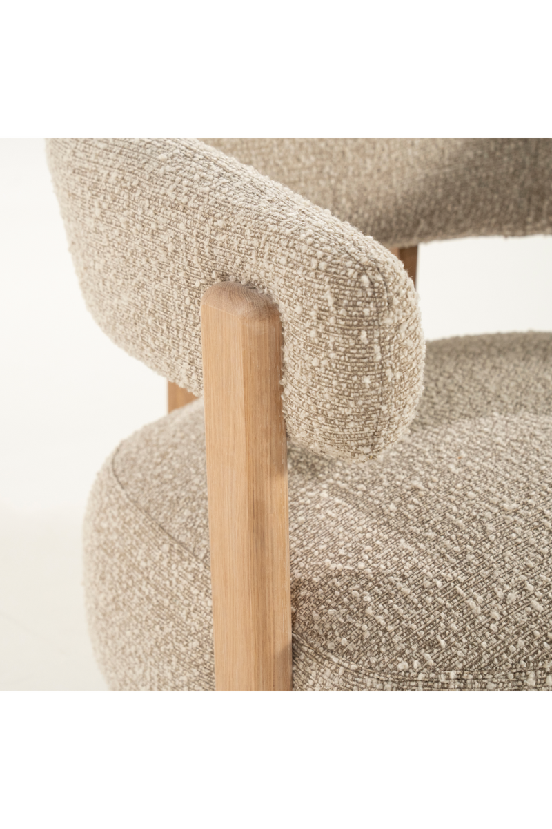 Curved Back Lounge Armchair | Eleonora Lola | Oroatrade.com