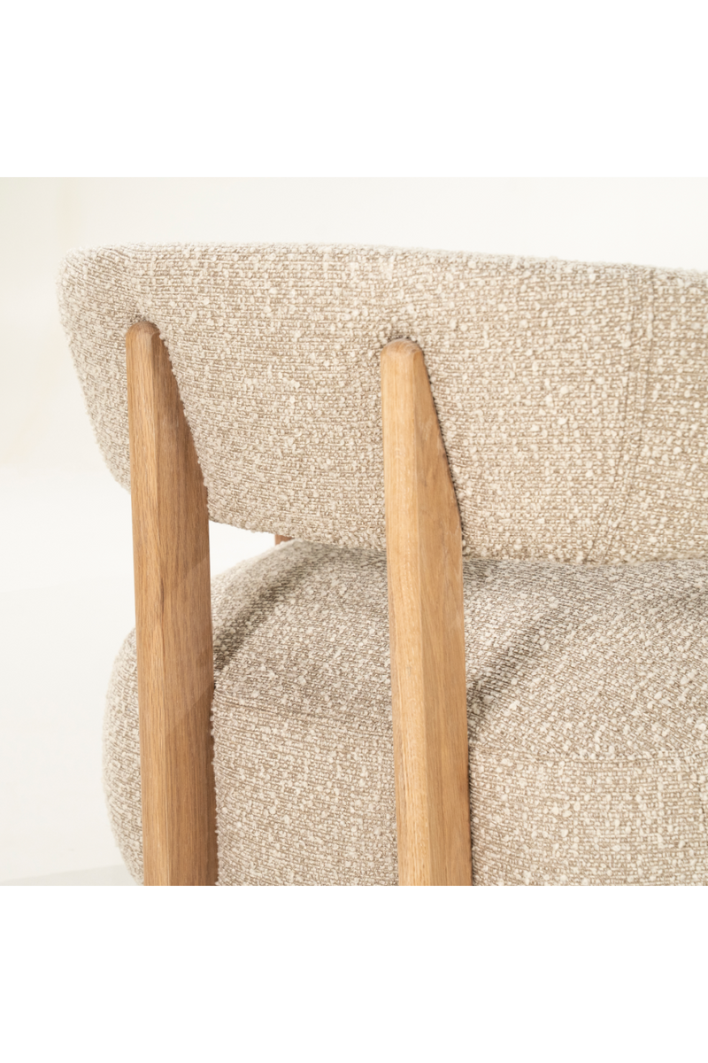 Curved Back Lounge Armchair | Eleonora Lola | Oroatrade.com