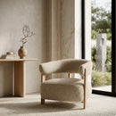 Curved Back Lounge Armchair | Eleonora Lola