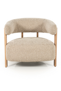 Curved Back Lounge Armchair | Eleonora Lola | Oroatrade.com