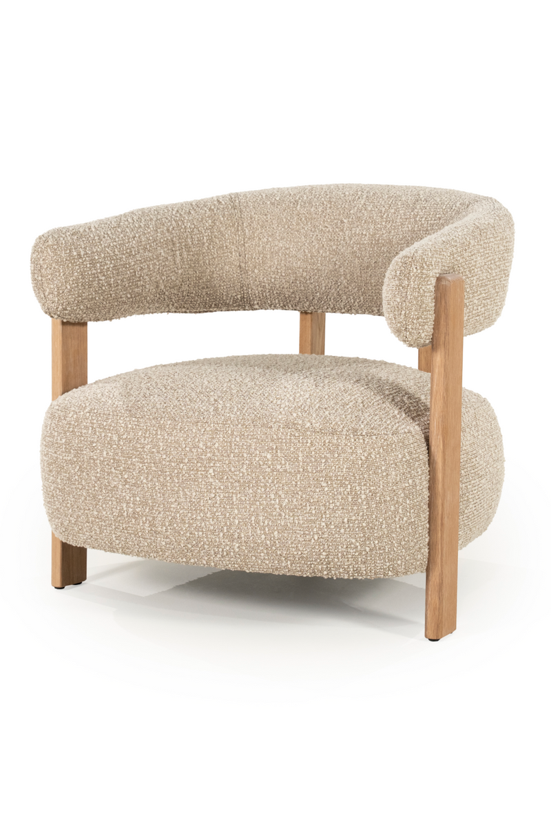 Curved Back Lounge Armchair | Eleonora Lola | Oroatrade.com