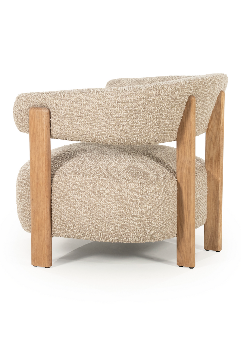 Curved Back Lounge Armchair | Eleonora Lola | Oroatrade.com