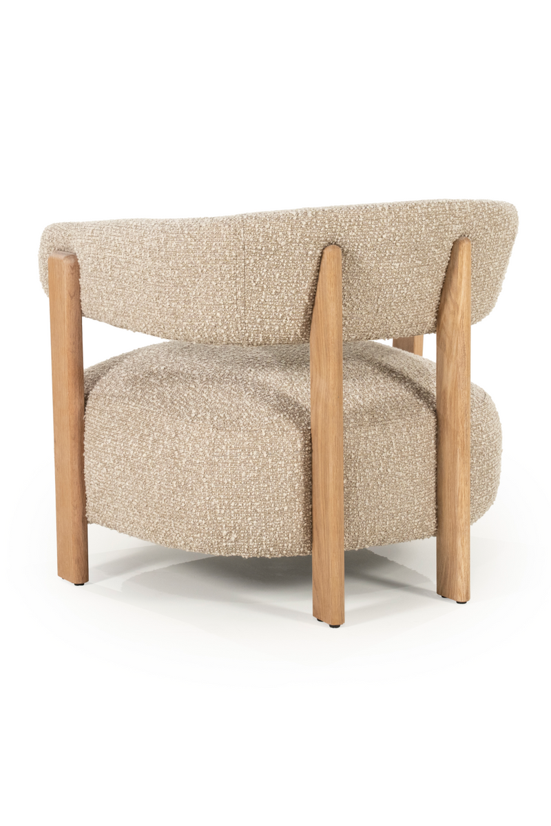 Curved Back Lounge Armchair | Eleonora Lola | Oroatrade.com