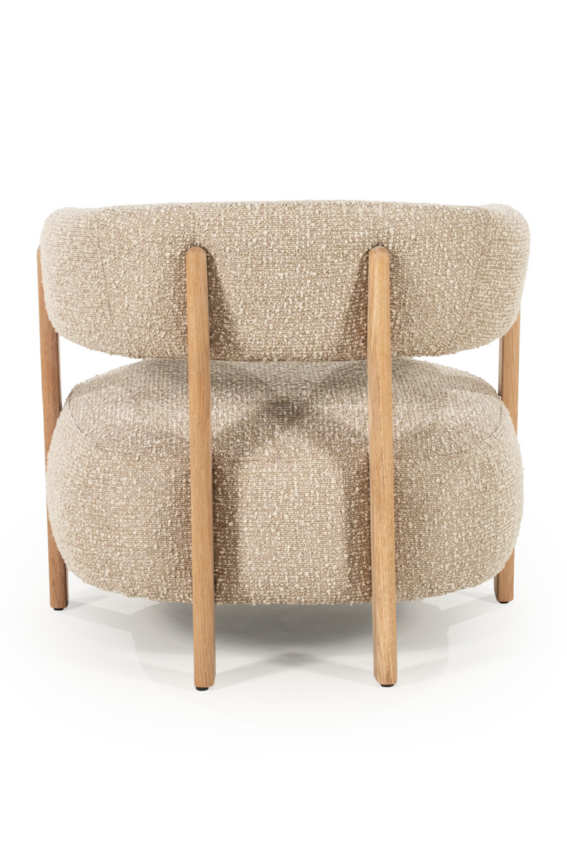 Curved Back Lounge Armchair | Eleonora Lola | Oroatrade.com