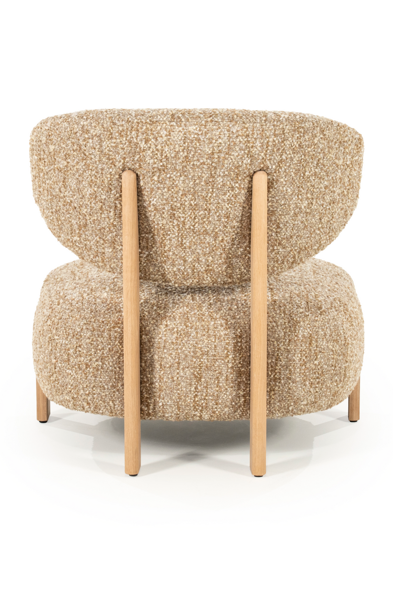 Cushioned Minimalist Lounge Chair | Eleonora Reza | Oroatrade.com