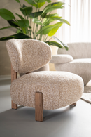 Chunky Cushioned Lounge Chair | Eleonora Reza | Oroatrade.com