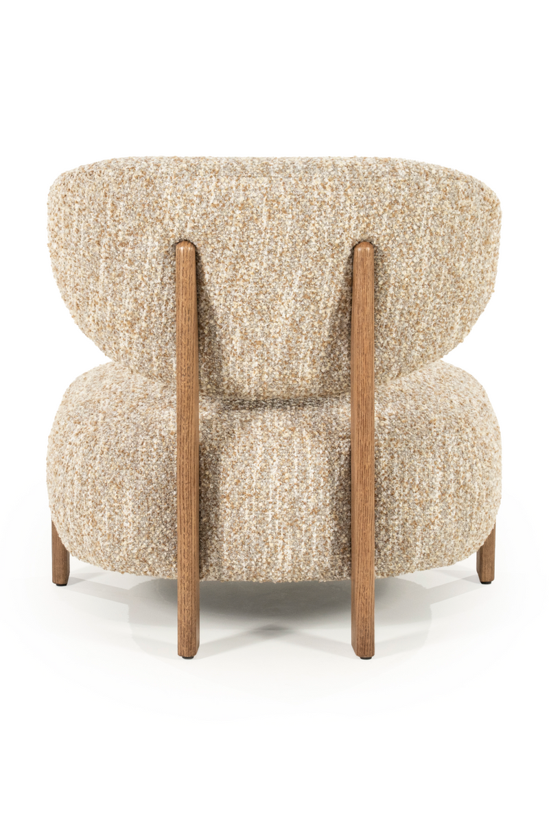 Chunky Cushioned Lounge Chair | Eleonora Reza | Oroatrade.com