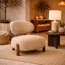Chunky Cushioned Lounge Chair | Eleonora Reza | Oroatrade.com
