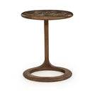 Wood Framed Marble Side Table | Eleonora Vito