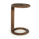 Wood Framed Marble Side Table | Eleonora Vito