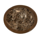 Wood Framed Marble Side Table | Eleonora Vito