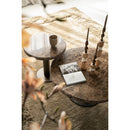 Hospitality furniture - Brown Marble Pedestal Side Table - www.oroatrade.com
