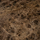 Brown Marble Pedestal Coffee Table | Eleonora Luigi