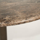 Brown Marble Pedestal Dining Table | Eleonora Luigi