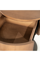 Oak Pedestal Drawer Nightstand | Eleonora Skye | Oroatrade.com