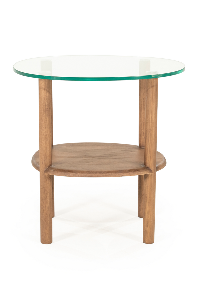 Glass Top Side Table | Eleonora Cleo | Oroatrade.com