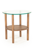 Glass Top Side Table | Eleonora Cleo | Oroatrade.com