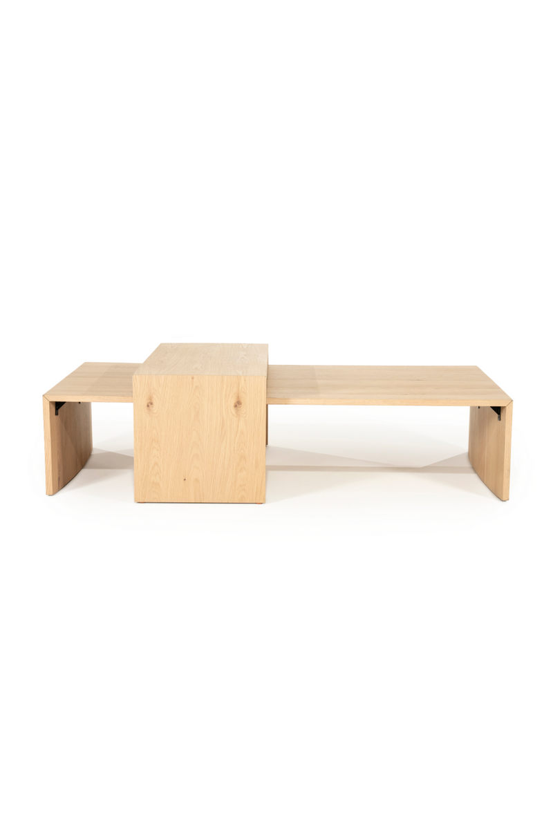 Lacquered Oak Nested Coffee Tables (2) | Eleonora Flo | Oroatrade.com
