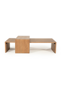 Lacquered Oak Nested Coffee Tables (2) | Eleonora Flo | Oroatrade.com