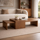 Lacquered Oak Nested Coffee Tables (2) | Eleonora Flo