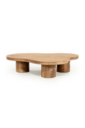 Hospitality furniture - Organic-Shaped Wooden Coffee Table - www.oroatrade.com