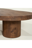 Hospitality furniture - Organic-Shaped Wooden Coffee Table - www.oroatrade.com