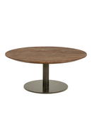 Pedestal Mango Wood Coffee Table | Eleonora Esila | Oroatrade.com