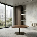 Pedestal Mango Wood Coffee Table | Eleonora Esila | Oroatrade.com