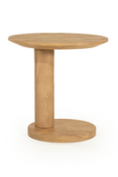 Mango Wood Oval Side Table | Eleonora Novia | Oroatrade.com