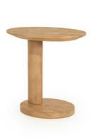 Mango Wood Oval Side Table | Eleonora Novia | Oroatrade.com