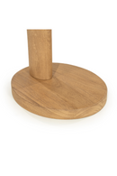 Mango Wood Oval Side Table | Eleonora Novia | Oroatrade.com