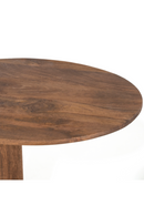 Mango Wood Oval Side Table | Eleonora Novia | Oroatrade.com
