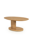 Mango Wood Oval Coffee Table S | Eleonora Novia | Oroatrade.com
